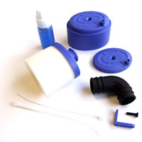 1/8th Waterproof Air Filter - Purple