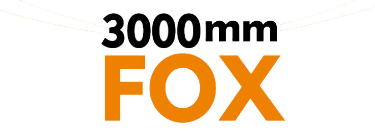 FMS 3000MM FOX GLIDER ARTF w/o TX/RX/BATT (XT90 PLUG)