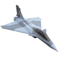 Dassault Rafale 64mm Ducted Fan Electric Foam Jet - Tiger 2