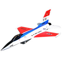 F16 Fighting Falcon Foam 64mm Ducted Fan Electric Foam Jet - Red General Dynamics