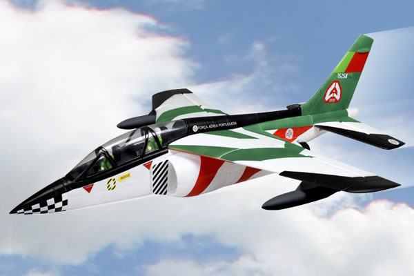 FMS&nbsp;Dassault-Dornier Alpha Jet 1.4M Electric Foam Jet w/o TX/RX