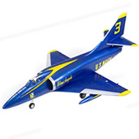 A4 Skyhawk 64mm Ducted Fan Electric Foam ARTF Jet w/o TX/RX - Blue Angels