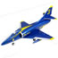 FMS A4 Skyhawk 64mm Ducted Fan Electric Foam ARTF Jet w/o TX/RX - Blue Angels