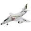 FMS A4 Skyhawk 64mm Ducted Fan Electric Foam ARTF Jet w/o TX/RX - Grey
