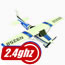 FMS Cessna 182 RTF Electric Foam Aircraft with 2.4ghz Radio System - Blue