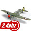 FMS Mini P40 Warhawk RTF Electric Warbird with 2.4ghz Radio System - Green Camo