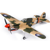 Mini P40 Warhawk ARTF Electric Warbird w/o TX/RX - Tiger Camo