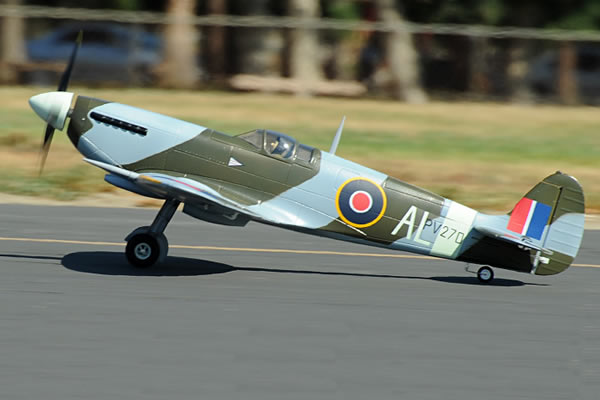 FMS&nbsp;WWII Spitfire 1400 Series Electric ARTF Aircraft with Retract Landing Gear