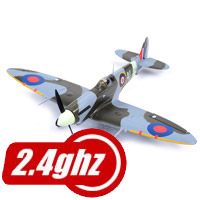 Mini Spitfire Mk9 RTF Electric Warbird with 2.4ghz Radio System