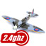 FMS Mini Spitfire Mk9 RTF Electric Warbird with 2.4ghz Radio System