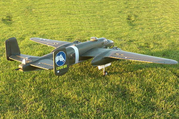 FMS B25 Bomber ARTF With Retracts