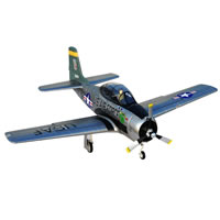 North American T-28 Trojan 1400 Series ARTF Aircraft - Silver