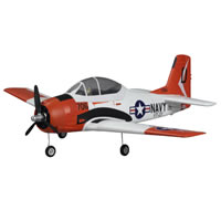 Mini T-28D Trojan 800 Series ARTF Electric Warbird w/o TX/RX - Red
