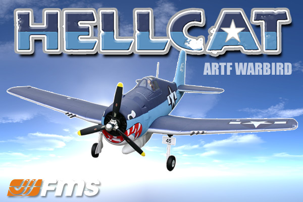 FMS&nbsp;F6F Hellcat ARTF 1400 Series w/Retracts