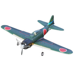 Mini A6M3 Zero 800 Series ARTF Electric Warbird w/o TX/RX