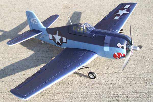 FMS&nbsp;Mini F6F Hellcat 800 Series RTF Electric Warbird with 2.4ghz Radio System