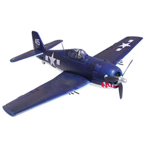 Mini F6F Hellcat 800 Series ARTF Electric Warbird w/o TX/RX