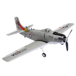 Mini A-1 Skyraider 800 Series ARTF Electric Warbird w/o TX/RX