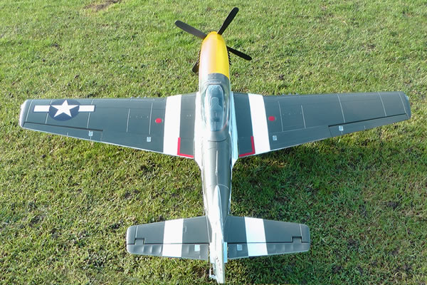 FMS&nbsp;P51 Mustang 1700 Series ARTF Electric Warbird with Retract Landing Gear