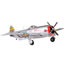 FMS P-47 Thunderbolt 1700 Series ARTF Electric Warbird with Retract Landing Gear