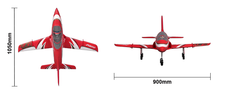 FMS Avanti Dimensions