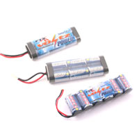 Voltz 1200mah 5-cell 6v Hump Pack w/Futaba Connector