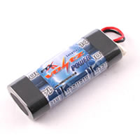 Voltz 1400mah 6-cell 7.2v Stick Pack w/Micro Connector - Blaze/Roxster