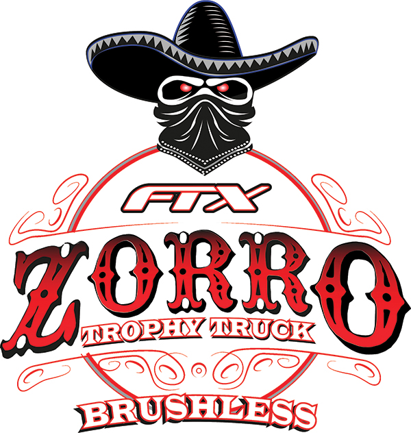 FTX ZORRO 1/10 TROPHY TRUCK EP BRUSHLESS 4WD RTR-ORANGE/WHITE
