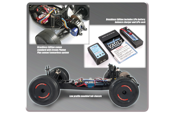 FTX Siege 1/10th Brushless RTR 2WD Electric Truggy