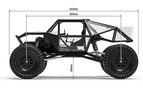 Gmade R1 Rock Crawler Setup