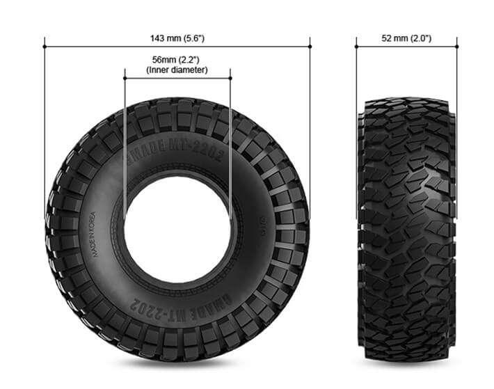 Gmade MT2202 Tyres