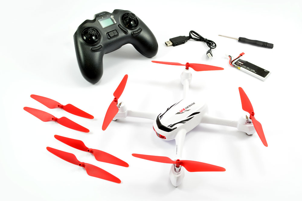 desarrollo de Emociónate Decoración HUBSAN X4 H502E, drone GPS - miliamperios.com