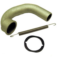 Rear Exhaust Manifold for 1/8th buggies