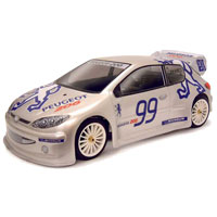 Peugeot 206 WRC 200mm Bodyshell