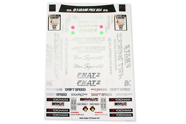 Matrixline&nbsp;Saito Daigo FD Decal Sheet
