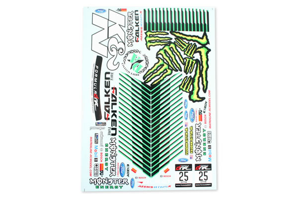 Matrixline&nbsp;Mustang Drift Decal Sheet