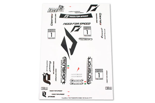 Matrixline&nbsp;NFD Drift Team Decal Sheet