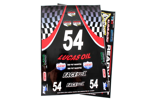 Matrixline&nbsp;KP Lucas Oil Short Course Decal Set