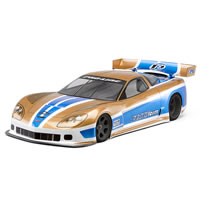 Corvette C6-R Bodyshell for 200mm Pan Car