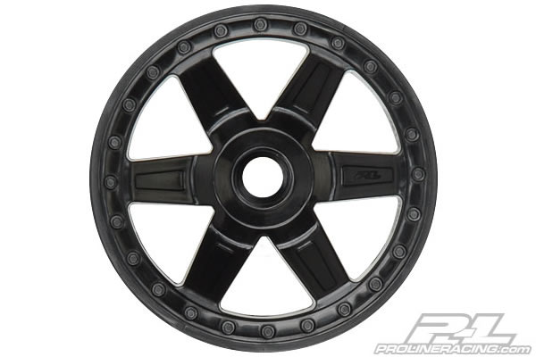 Proline&nbsp;Desperado 2.8" Black Wheels (2) for JATO Rear & Stampede/Rustler & Stampede 4x4