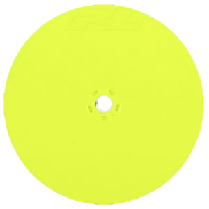 Velocity 2.2" Hex Front Yellow Wheels for the TLR 22 (2)