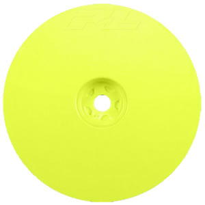 Velocity 2.2" Hex Front Yellow Wheels for the RB5 and B4.1 (2)