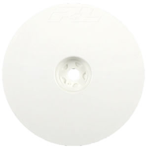 Velocity 2.2" Hex Front White Wheels for the RB5 and B4.1 (2)
