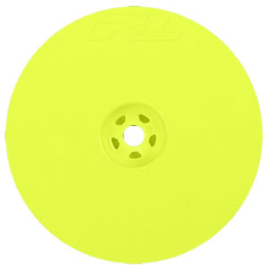 Velocity 2.2" Hex Rear Yellow Wheels for the TLR 22/RB5 and B4.1 (2)