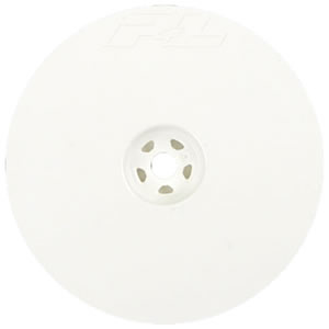 Velocity 2.2" Hex Rear White Wheels for the TLR 22/RB5 and B4.1 (2)