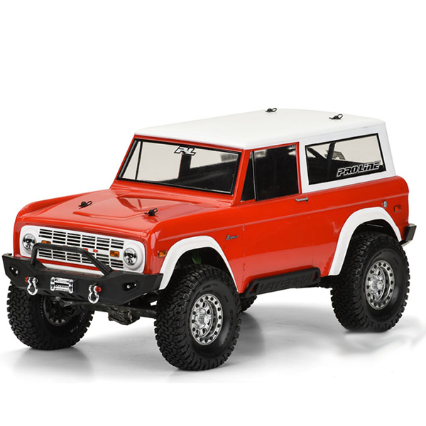 1973 Ford Bronco Bodyshell for 1/10th Crawlers
