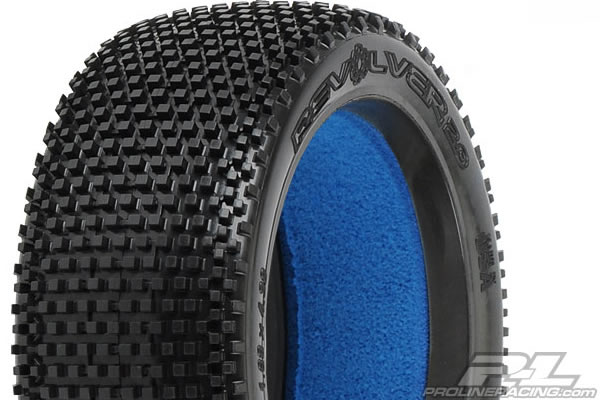 Proline&nbsp;Revolver 2.0 1/8th Off-Road Buggy Tyres with Inserts (2)