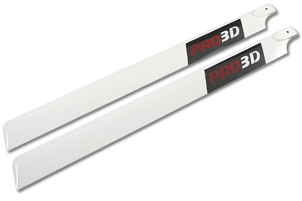 Pro 3D&nbsp;550mm Carbon Fiber main blade for 30 Class Heli 