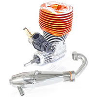 Concept RT L2G .28 Truggy Engine with Manifold & Pipe COMBO