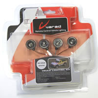 4 Piece Rally/Truck Lighting Kit with Mounts - Blue